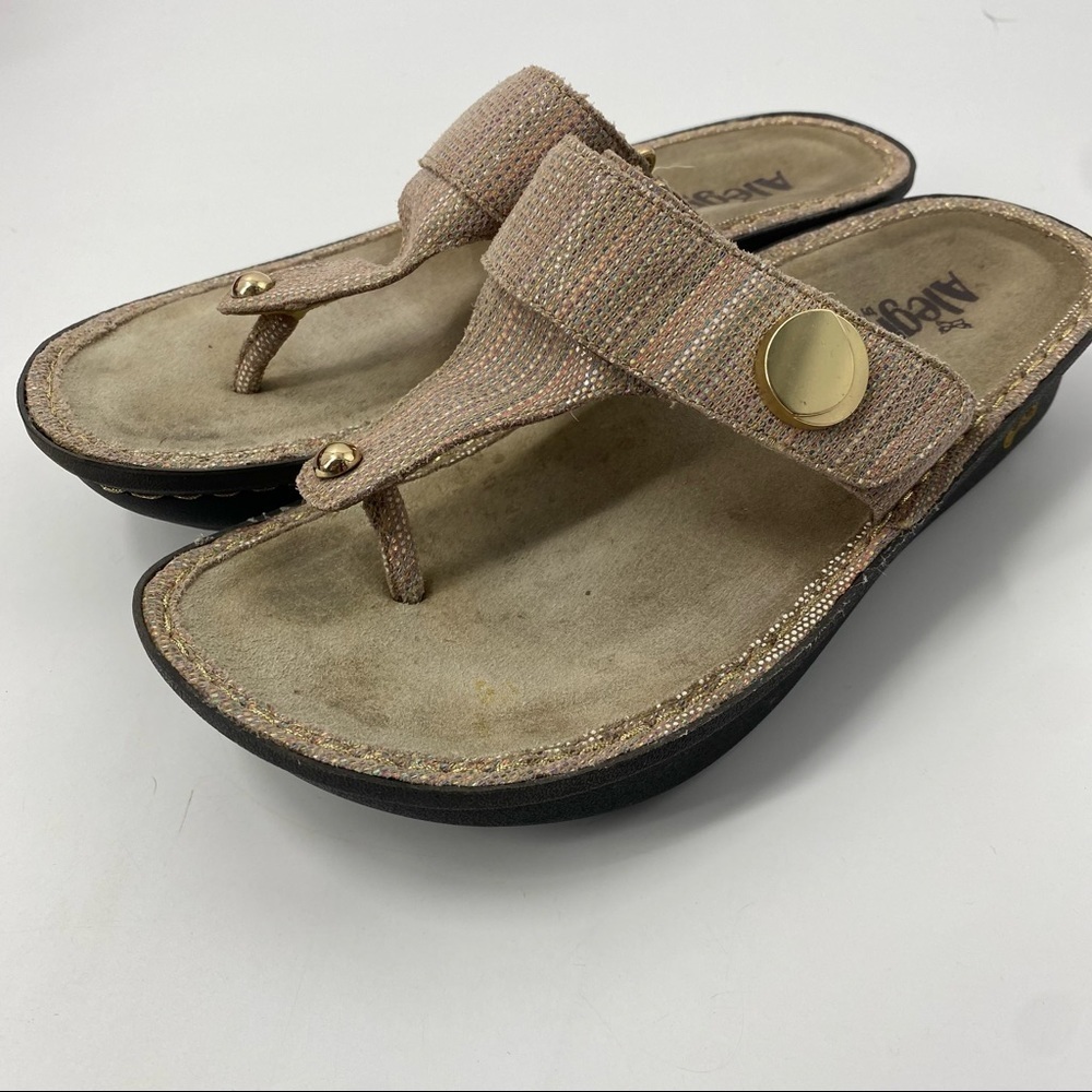 Alegria Carina naturally leather comfort sandals 39 - Picture 2 of 10